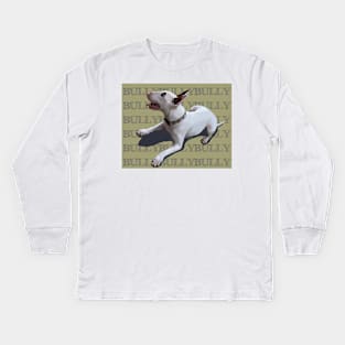 BULLYBULLYBULLY on opaque background Kids Long Sleeve T-Shirt